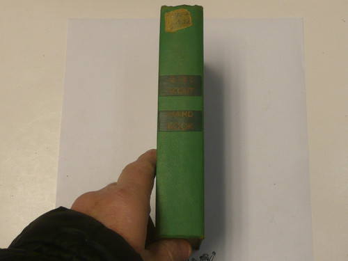 1951 Official Girl Scout Handbook, hardbound, 9-51 Printing, 10th printing