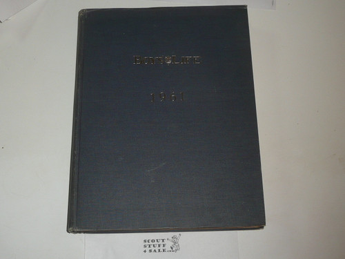 1961, full year bound Boys' Life Magazine, Boy Scouts of America