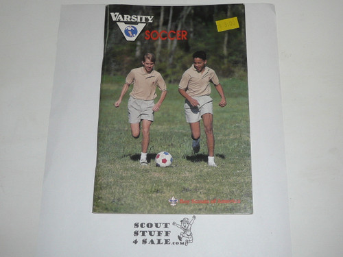 Varsity Scout Soccer Activity Pamphlet, 1989 printing