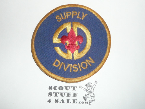 National Supply Division Patch, box soiled
