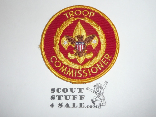 Neighborhood Commissioner / Troop Commissioner Patch (NC9), 1973
