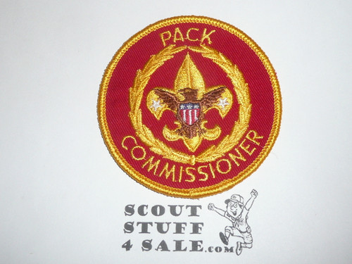 Pack Commissioner Patch (C-PCM2), 1976-1983