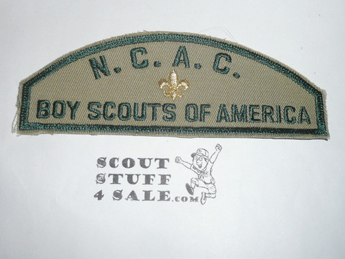 National Capital Area Council Olive/Green Council Strip, Modern Issue -Scout