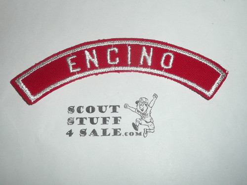 ENCINO Red and White Community Strip