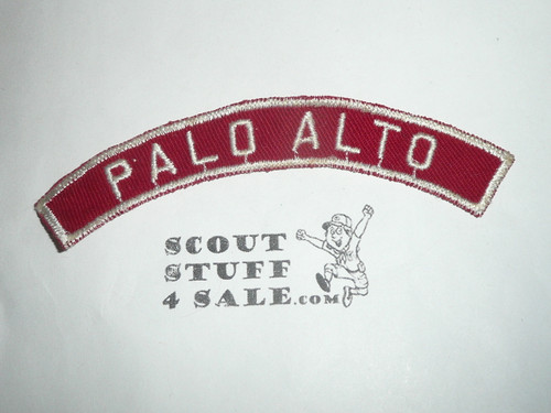 PALO ALTO Red and White Community Strip