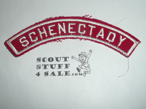 SCHENECTADY Red and White Community Strip