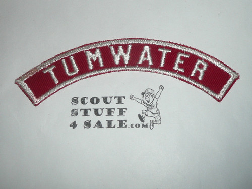 TUMWATER Red and White Community Strip