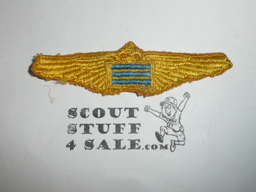 Air Scout Squadron Pilot Patch, 1940's