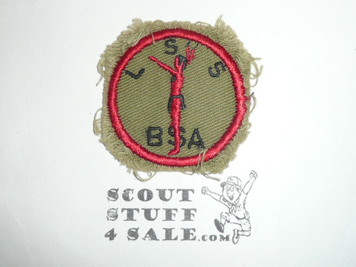 1930's Lone Scouts BSA Patch, trimmed