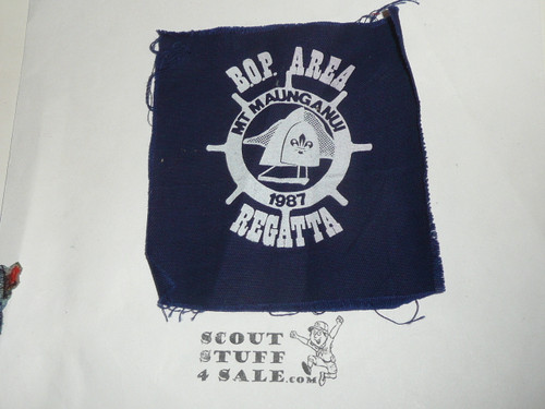 1987 Mt Maunganui Regatta Patch