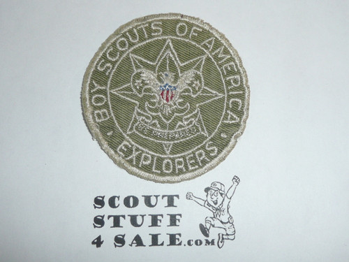 Explorer Post Advisor Patch on Dark Green (ES-08), 1939-1949, used