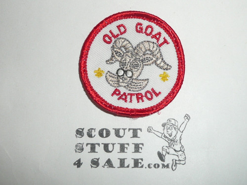 Old Goat Patrol Custom Patrol Medallion