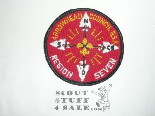 Arrowhead Area Council Patch (CP), Region Seven (7)