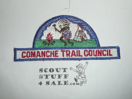 Commanche Trail Council Patch (CP), Hat Shape