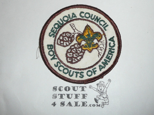 Sequoia Council Patch (CP), yellow fdl