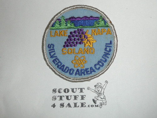 Silverado Area Council Patch (CP), sewn