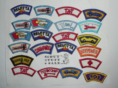 Far East Council Segment group of 22, for wear around Council Patch