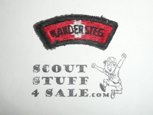 Transatlantic Council Camp Kandersteg Segment for wear around Council Patch