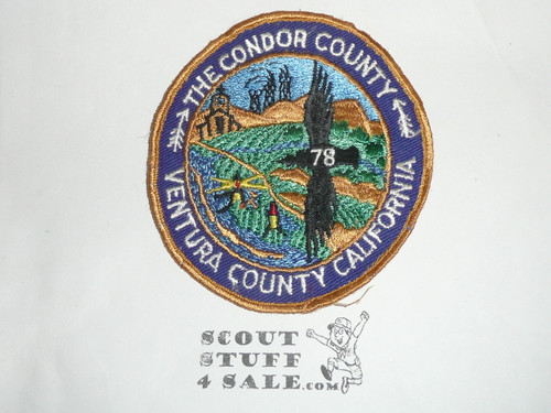 Ventura County Council Patch (CP), The Condor County, lite use