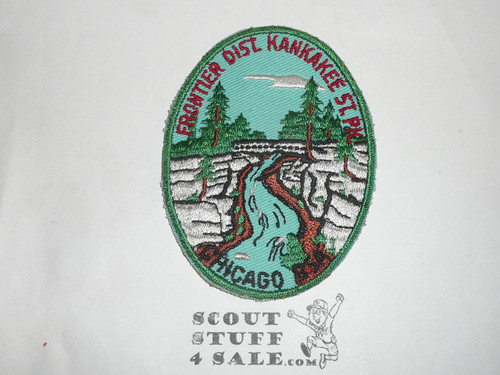 Chicago Area Council Patch (CP), Frontier District Kankakee State Park, c/e