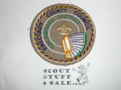 Schenectady County Council Patch (CP), Sacandaga District, c/e