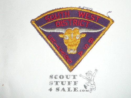 Chicago Area Council Patch (CP), Southwest District, lite use