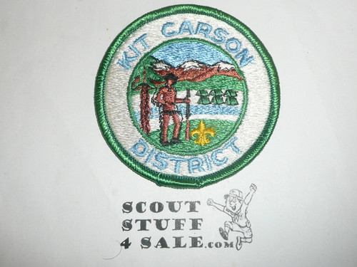 San Diego County Council Patch (CP), Kit Carson District