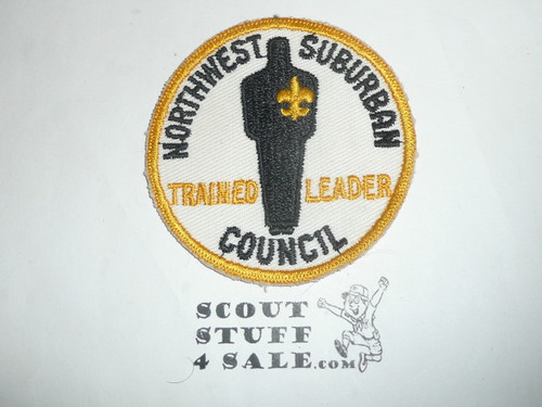 Northwest Suburban Council Trained Leader Patch, c/e