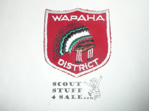 Wapaha District Patch, c/e