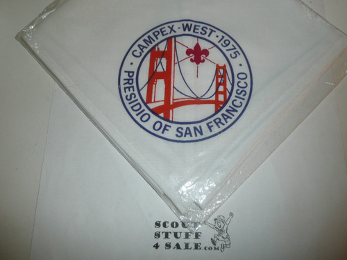 San Francisco Bay Area Council Neckerchief, 1975 Campex West