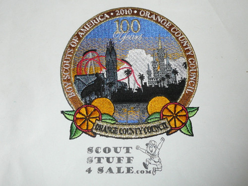 Orange County Council Patch (CP), BSA 100th Anniversary 2010