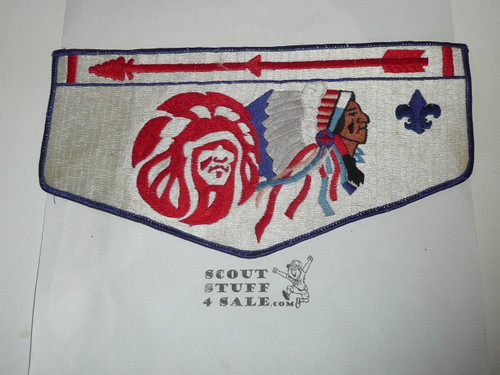 Order of the Arrow Vigil Flap Shaped Jacket Patch