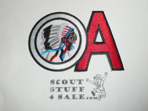 Order of the Arrow Colorful Indian OA Logo Patch