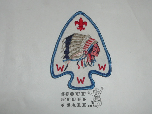 Order of the Arrow Colorful Indian Logo Arrowhead Patch