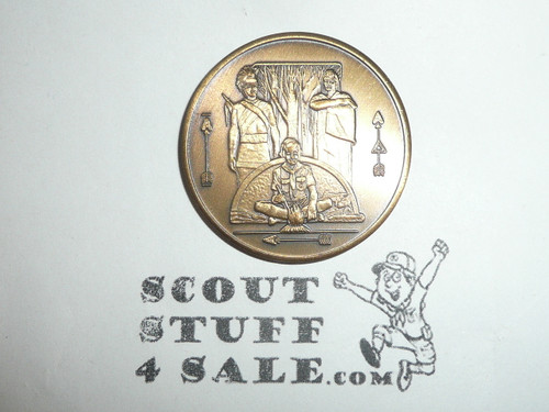 Order of the Arrow Vigil Ceremony Coin, 1990 75th OA Anniversary Set