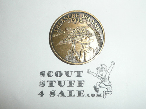 Order of the Arrow Treasure Island Coin, 1990 75th OA Anniversary Set