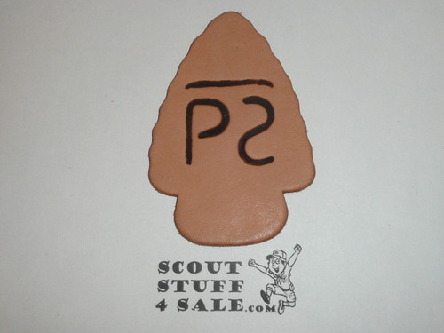 Philmont Scout Ranch, Leather Arrowhead with Philmont brand
