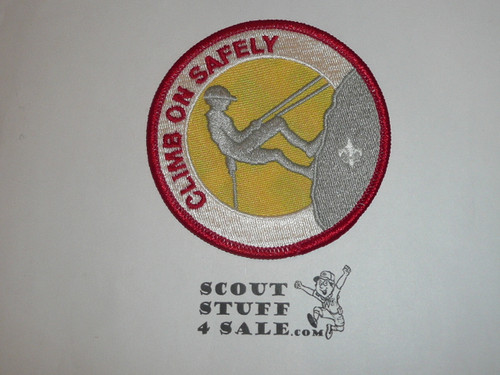Climb on Safely Patch, Boy Scouts of America