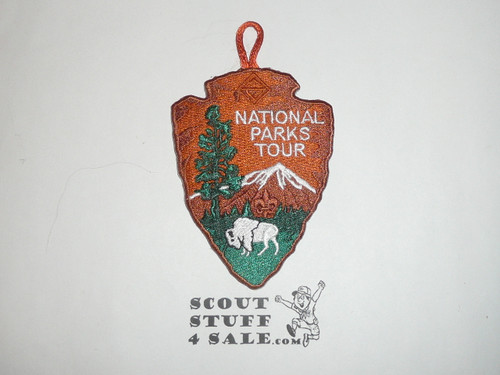 National Parks Tour Patch with Venturing Logo, High Adventure Team (HAT) Award