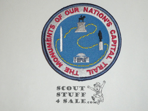 The Monuments of Our Nation's Capital Trail Hike Patch