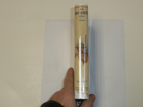 The Boy Scouts Afloat, by George Durston, 1921 First Edition, Hardbound with Dust Jacket, Boy Scout Story Book