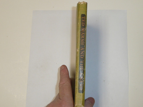 Ted Marsh and the Enemy, by Elmer Sherwood, 1919, Hardbound, Boy Scout Story Book