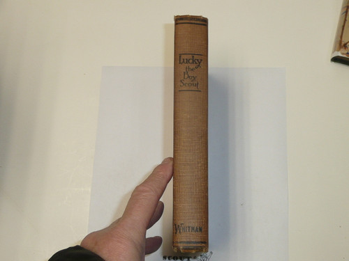 Lucky The Boy Scout, by Elmer Sherwood, 1917, Hardbound, Boy Scout Story Book