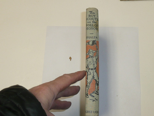 The Boy Scouts on the Honor Roll, by Robert Shaler, 1916 First Edition, Hardbound, Boy Scout Story Book
