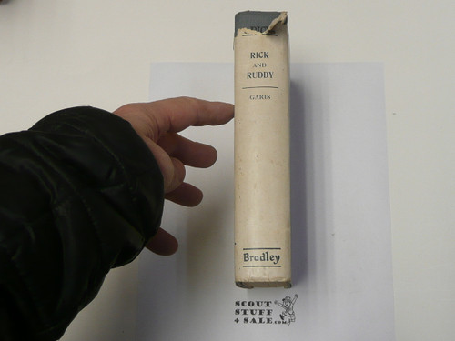 Rick and Ruddy A Boy and His Dog, by Howard R. Garis, 1920 First Edition, Hardbound with dust jacket, Boy Scout Story Book