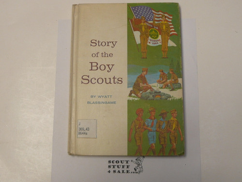 Story of the Boy Scouts, By Wyatt Blassingame, 1968, Hardbound #2