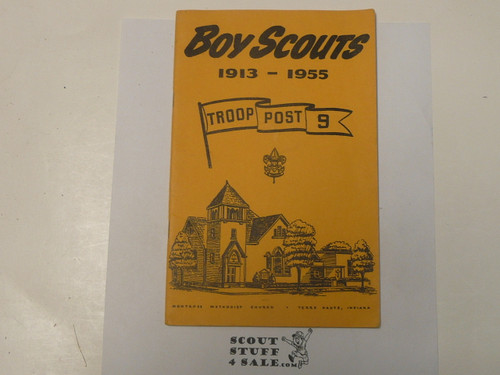 History of Troop/Post 9 of Montrose Methodist Church, Colorado, 1913-1955, Boy Scouts of America
