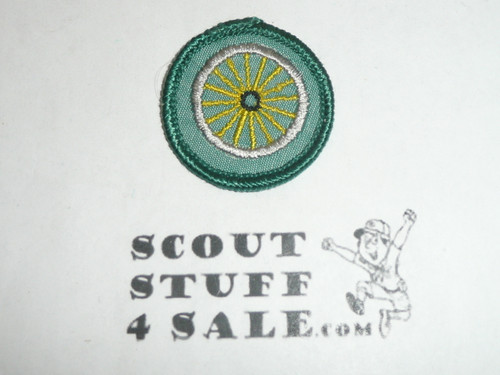 1960's Girl Scout Cyclist Proficiency Badge Patch