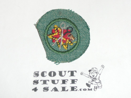 1930's Girl Scout Sewing Proficiency Badge Patch
