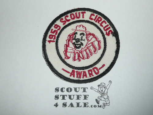 Boy Scout Circus Generic Patch, 1959